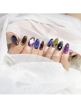アン ジョーヌドラゴ/【自爪ネイル】宝石ネイル