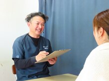 ベテラン整体師が豊富な専門知識をもとにカウンセリング◎