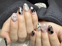 プリュム(plume)/小さリボンネイル