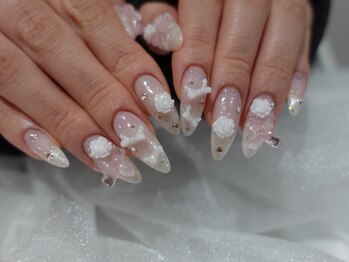 ラミニョンネイルナゴヤ(La Mignon Nail Nagoya)の写真/【持ち込み画像OK！120分アートし放題¥10300/150分アートし放題¥12400】トレンド・定番まで信頼の技術★
