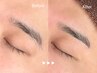【下がり眉解決！】眉毛ワックス＋眉毛パーマ