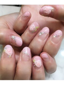 ネイルサロン アイル(nail salon i’ll)/ピンク ブライダル☆