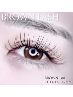 AUDREY 茶色く FLAT MATTE LASH