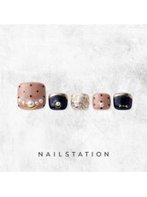 ネイルステーション ルミネ新宿1店(NAIL STATION)/フレンチネイル／パラジェル