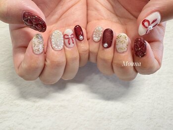 モアナ(Moana)/リボンネイル