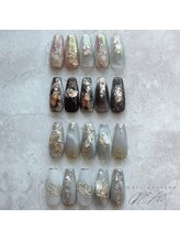 クリーム(Nail Atelier CREAM)/【season'sニュアンス定額】3月
