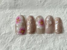 リライトネイル(Relight nail)/コスモス×ニュアンス☆