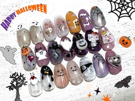 ハロウィンネイル