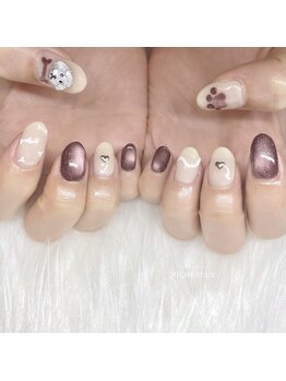 リッシュ トロワ(RICHE trois)/わんこネイル♪