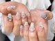 アネラネイル(anela nail)の写真/【随時入れ替わる豊富なパーツ★盛り放題！】指先から季節感溢れるトレンドをお届け♪理想の美しい指先へ