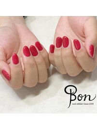 ワンカラーネイル♪