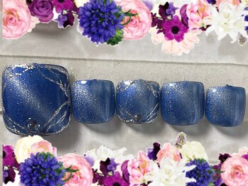 ホワイトカラー(White Color)/選べるフットデザインアート♪