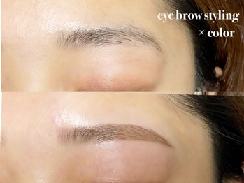 アトリエ ロータス 仙台駅前店(Atelier LOTUS)/デザインワックス＆眉カラー