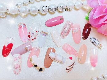 ネイルサロン チュチュ(Nail Salon Chu Chu)の写真/【忙しい女性に嬉しい24時迄営業★】アートし放題で華やかで魅力的な指先に♪通いやすい価格で◎