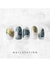 ネイルステーション ルミネ新宿1店(NAIL STATION)/ニュアンスネイル／パラジェル