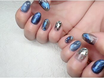ナナネイル(7.Nail)/波々ミラーネイル