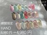【HAND】条件付★平日限定マグネットネイル◆オフ込6,980円→4,980円
