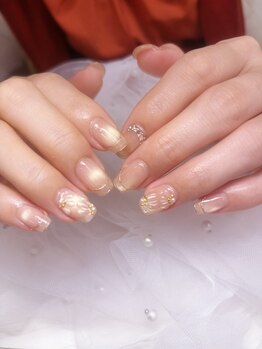ネイルソファ 生駒(nail sofa)/mirror french