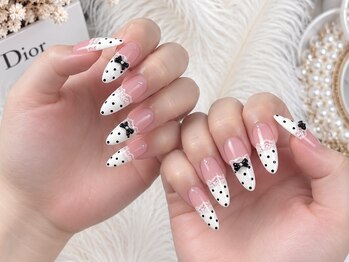 ネイルプリンセス(Nail Princess)の写真/トレンドを詰め込んだ可愛いネイル☆周りと差が付く映える指先に♪SNSで話題沸騰中のワンホンネイルも◎