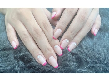 ドリームネイル(Dream Nail)/持ち込みピンクネイル