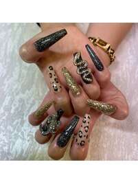 スカルプ　4本アート　1枚MAX