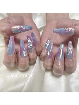 イフネイル(if nail)/◇紫陽花カラー◇