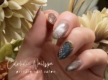 カラーホリック ネイルスパ(Colorholic Nailspa)/パイソンネイル　