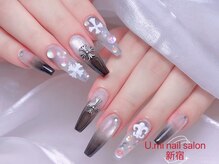 ユミ(U mi)/チップ長さ出し持ち込みデザイン