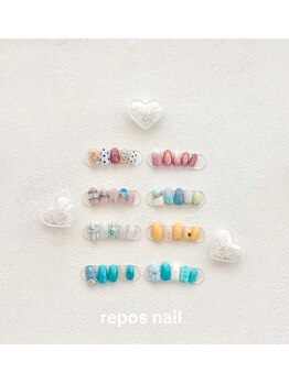 ルポネイル 青葉台(repos nail)の写真/日常のストレスを忘れられるプライベート空間で何度でも通いたくなるお気に入りネイルサロンに♪