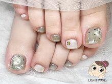 ネイルサロン ライトウェーブ 松本駅前店/Foot*マグネットネイル