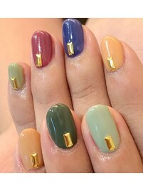 カラフルネイル