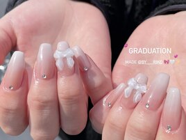 定番白グラデーション
