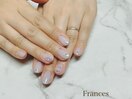 紫陽花ネイル