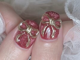 クリスマスネイル