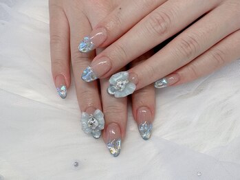 ファンネイル 心斎橋店(Fun nail)/持込アート ¥¥8000