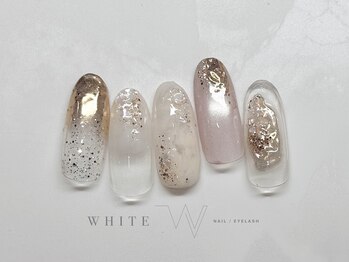 ホワイト(WHITE)/5月6月トレンドデザインコース