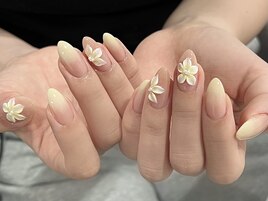 3Dフラワーネイル