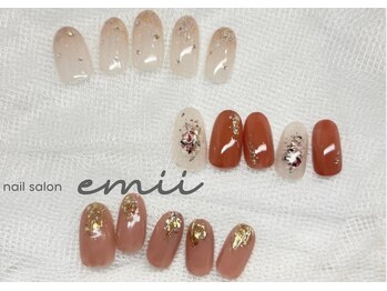 エミィ(emii)の写真/定額メニューが2種類あるサロンで理想の指先へ！リピーター様特別価格もご用意♪