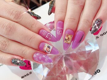 ネイルサロン ネイルズゴーゴー 渋谷店(NAILSGOGO)/グッチ　マリア　スカルプ