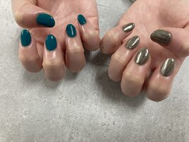 ちぐはぐネイル