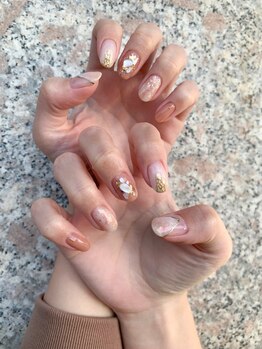 クイーン オブ ネイル サロン白金(Queen of Nail)/持ち込みデザイン