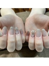 アースコアフュールボーテ 成田店(EARTH coiffure beaute)/ぷっくりフラワーネイル