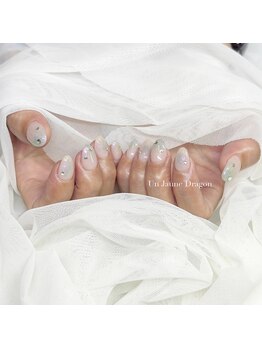 アン ジョーヌドラゴ/【自爪ネイル】キラキラネイル