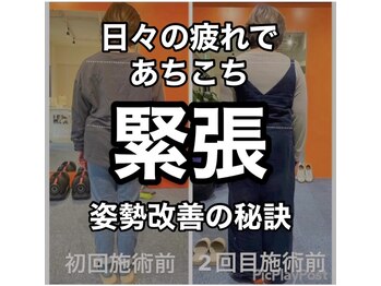 カワル整体 上通り院/疲労からくる姿勢不良