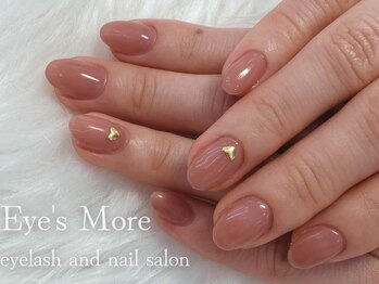 アイズモア 国立店(Eye's More)/ワンポイントハートネイル