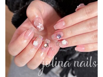 ジョリーナ ネイルズ 鶴見(Jolina Nails)/バラネイル グラデーション