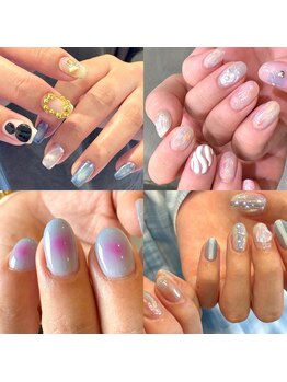 ファンザネイル(fun the nail)の写真/トレンドのニュアンス系ネイルが得意!ナチュラルから個性派まで自分らしいが叶う♪パラジェルで自爪育成☆