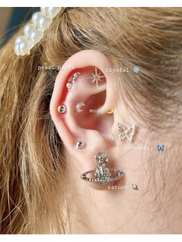 エバーグリーン(evergreen)/耳つぼジュエリー