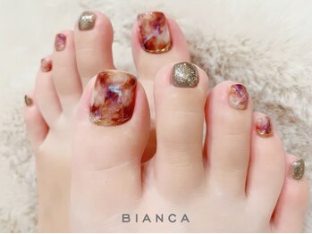 ビアンカ 栄店(Bianca)の写真/《フットネイルラストスパート☆》フット納めの方もまだまだやりたい方も!秋向けのデザイン多数☆