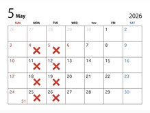 ソナム バイ レンジ(sonam by lange)/5月定休日